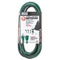 Virtual 02352-05ME 20 ft. Green Outdoor Extension Cord VI29618